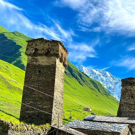 فندق Nizharadze'S Tower أوشغولي المظهر الخارجي الصورة