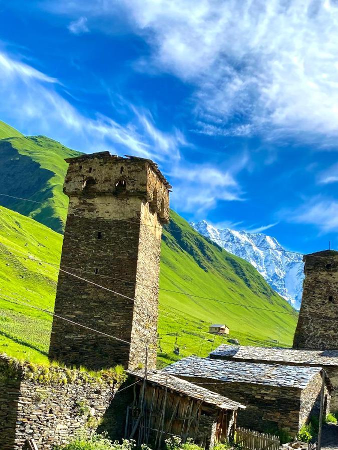 فندق Nizharadze'S Tower أوشغولي المظهر الخارجي الصورة