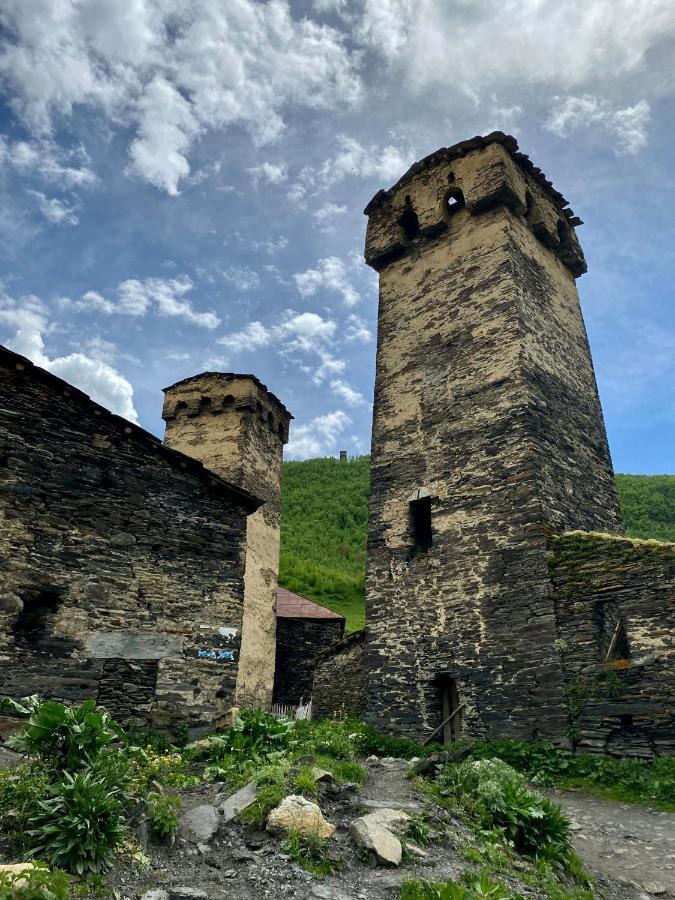 فندق Nizharadze'S Tower أوشغولي المظهر الخارجي الصورة