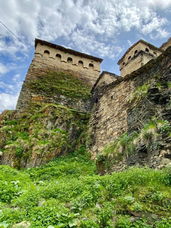 فندق Nizharadze'S Tower أوشغولي المظهر الخارجي الصورة